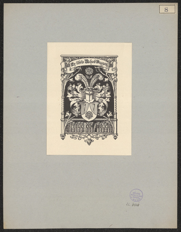 Tannenberg Schimpke – Exlibris Richard Haeger 