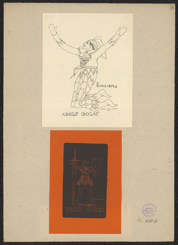 Ismael Schmith – Exlibris Enrich Ráfols 