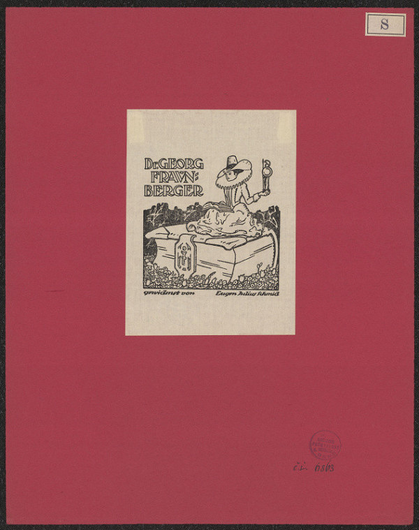 Eugen Julius Schmidt – Exlibris Dr. Georg Fraunberger 