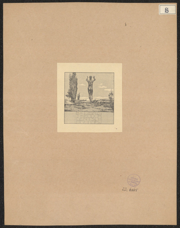 Botho Robert Schmidt – Exlibris Theodor Gentsch Oglujew 