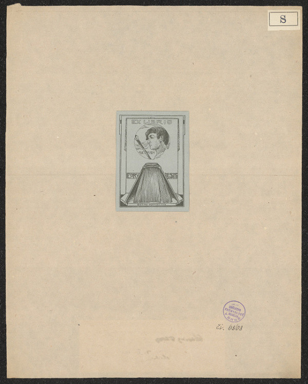 Botho Robert Schmidt – Exlibris Flory Lessing 