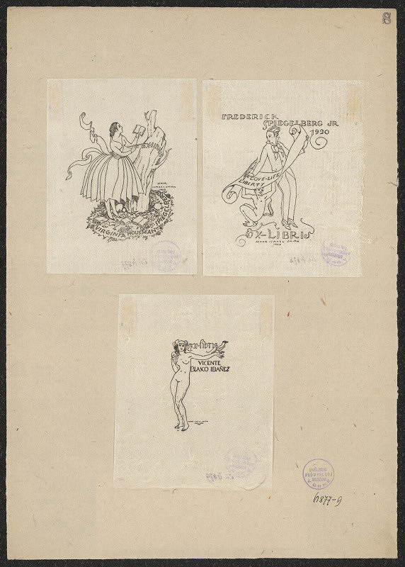 Ismael Smith – Exlibris Frederick Spegelberg Jr. 