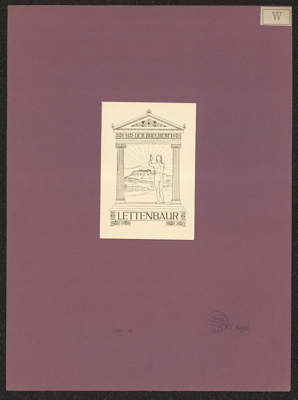 Heinrich Hermann Walther – Lettenbaur 