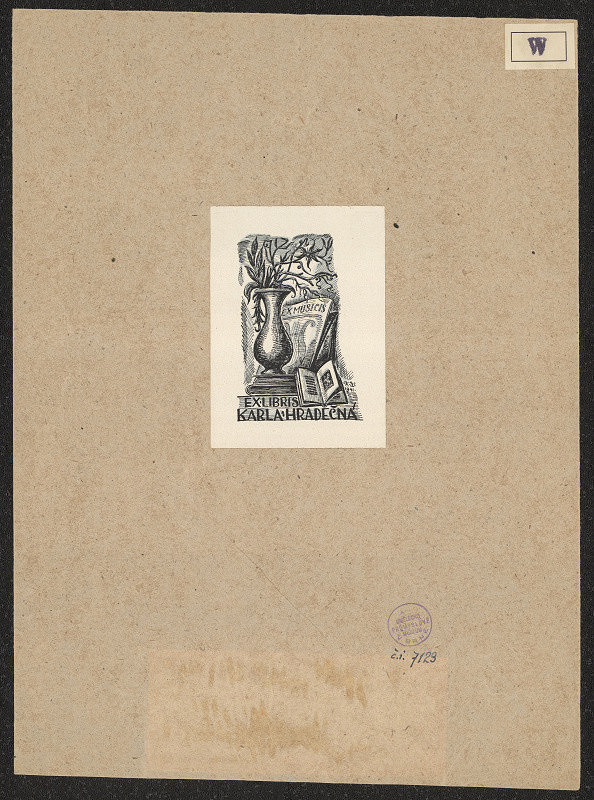 Kazimierz Wiszniewski – Ex musicis, ex libris Karla Hradečná 