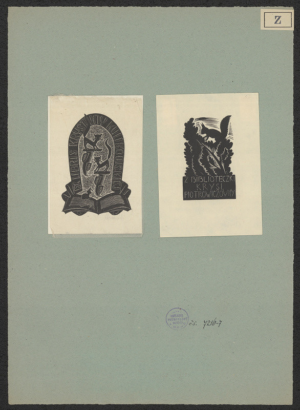 Stanislaw Zgainski – Z biblioteczki K. Piotrowiczówny 