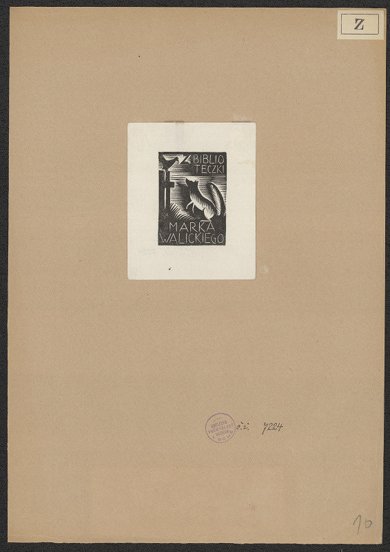 Stanislaw Zgainski – Z biblioteczki Marka Walickiego 