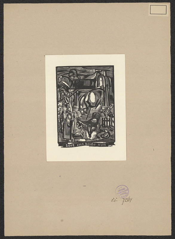 neznámý – Idet ons blide sijn 