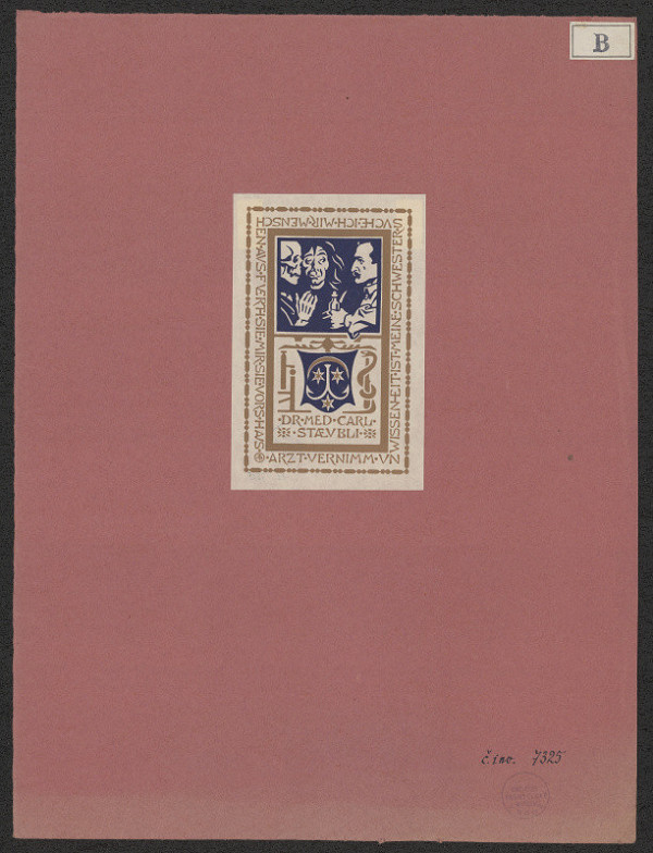 Alois Balmer – Dr. Med. Carl Staeubli 