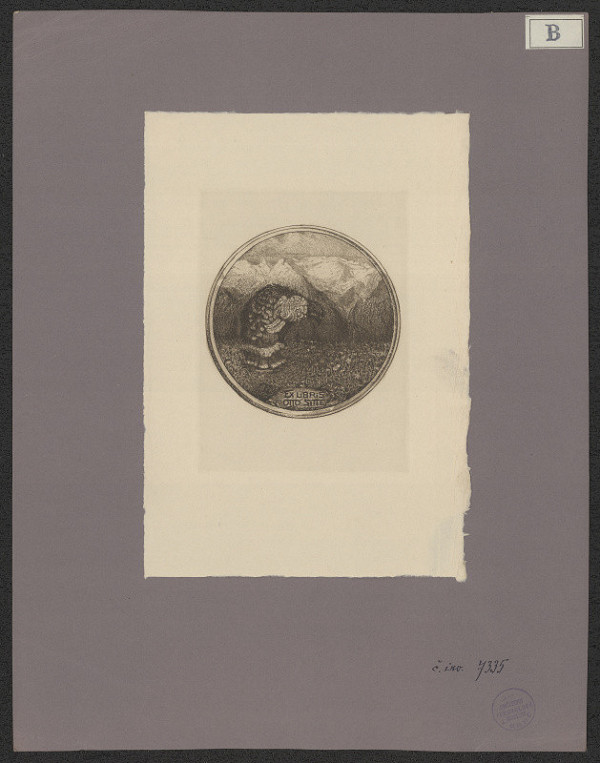 Hugo Bantau – Ex libris Otto Sitte 