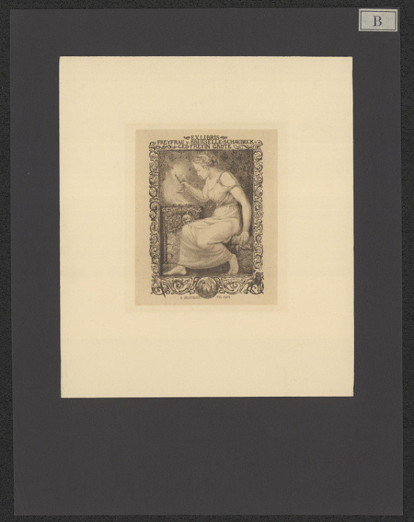 Hanns Bastanier – Freyfrau v. Brüselle- Schaubeck