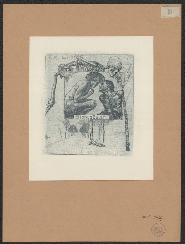 Leo Bauer – Ex libris Bianca Bauer 