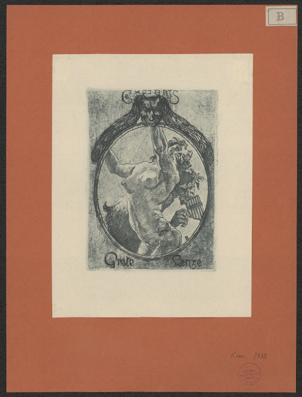 Leo Bauer – Ex libris Grete Lenze 