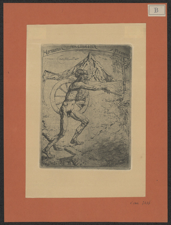 Leo Bauer – Ex libris Hermann Axelrad 