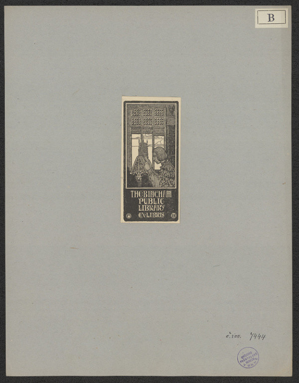 Carel J. A. Begeer – The Binchann public Library 