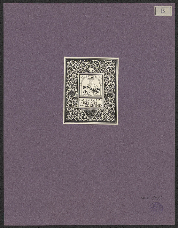 Marcus Behmer – Erich Wedekind 