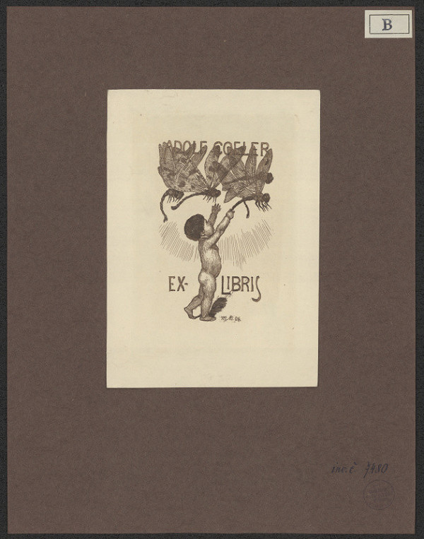 Max Bernuth – Ex libris Adolf Coeler 