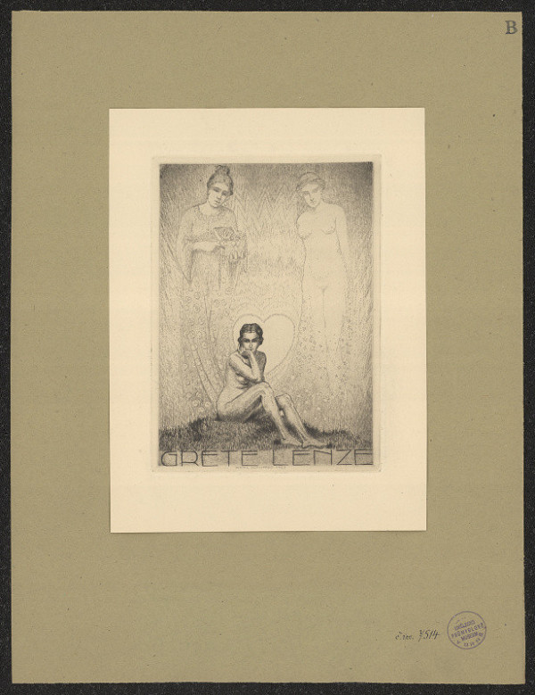 Karl Blossfeld – Grete Lenze 