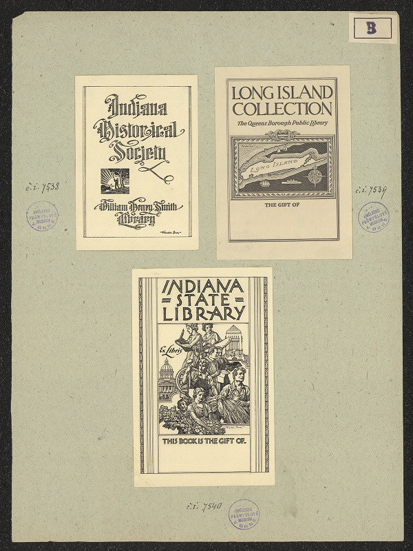Franklin Booth – Indiana Historical Society William Henry Smith Library 