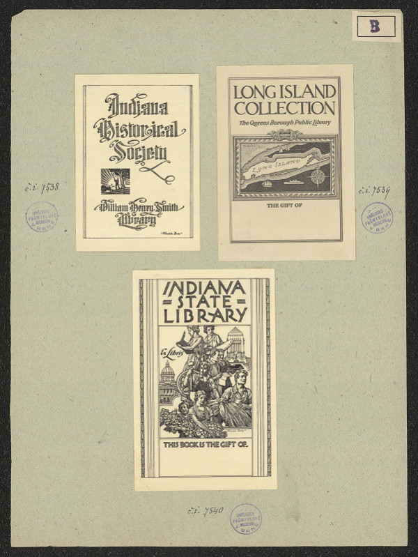 Franklin Booth – Indiana State Library 