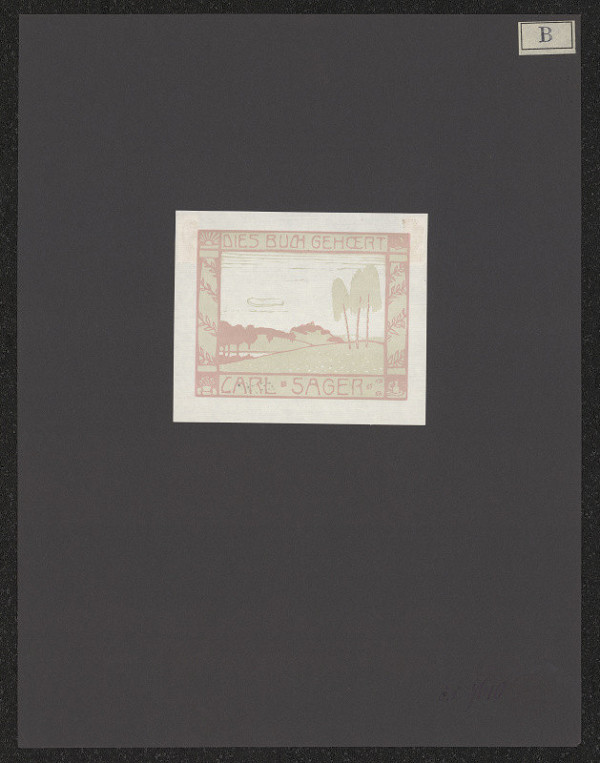 Max Bücherer – Dr. Carl Sager 