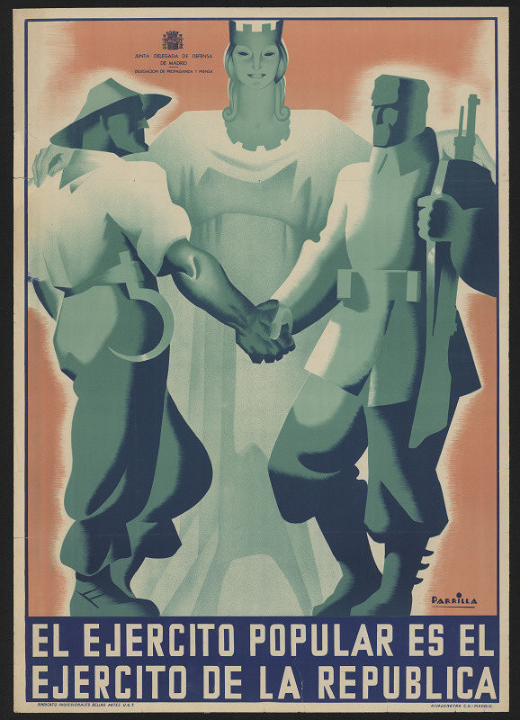 Carmen Parrilla – El Ejército Popular es el ejército de la República 