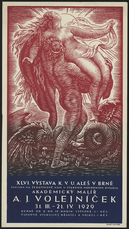 Antonín Jan Volejníček – A. J. Volejníček 1926, K.V.U. Aleš Brno 