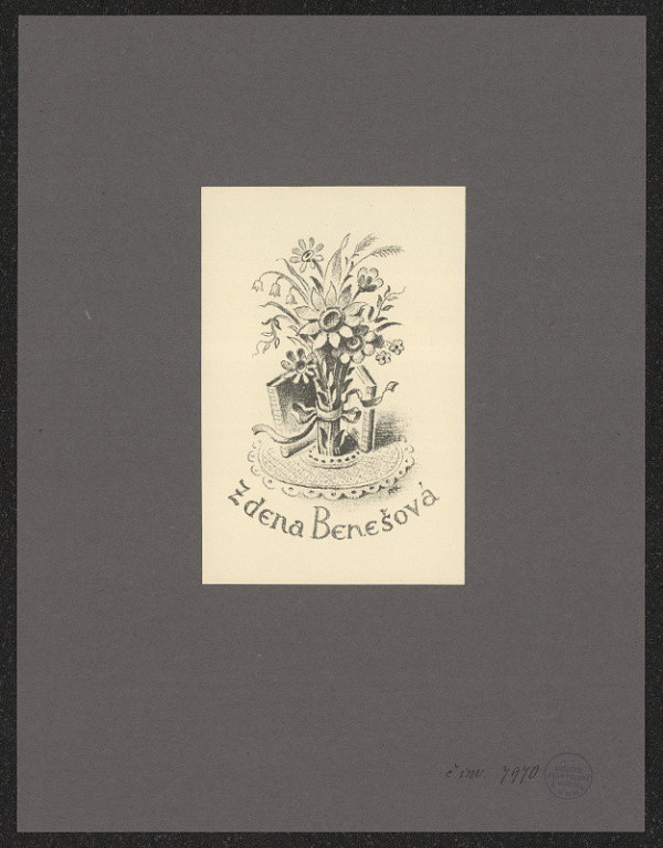Rudolf (Ruda) Kubíček – Zdena Benešová 