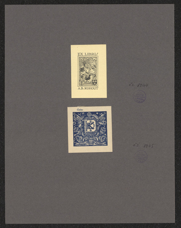 neznámý – A. B. Kohout 