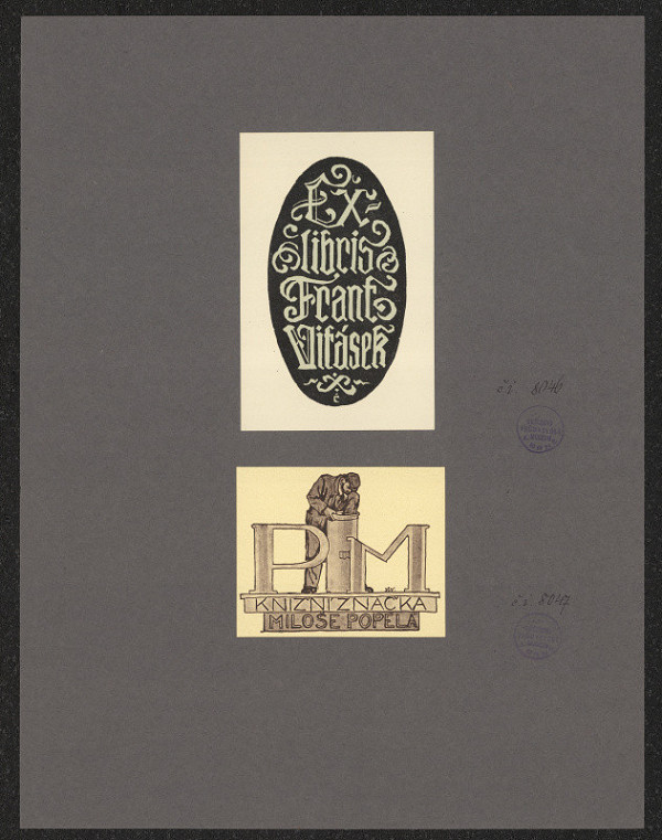 Bohumír Čáp – Fr. Vitásek 