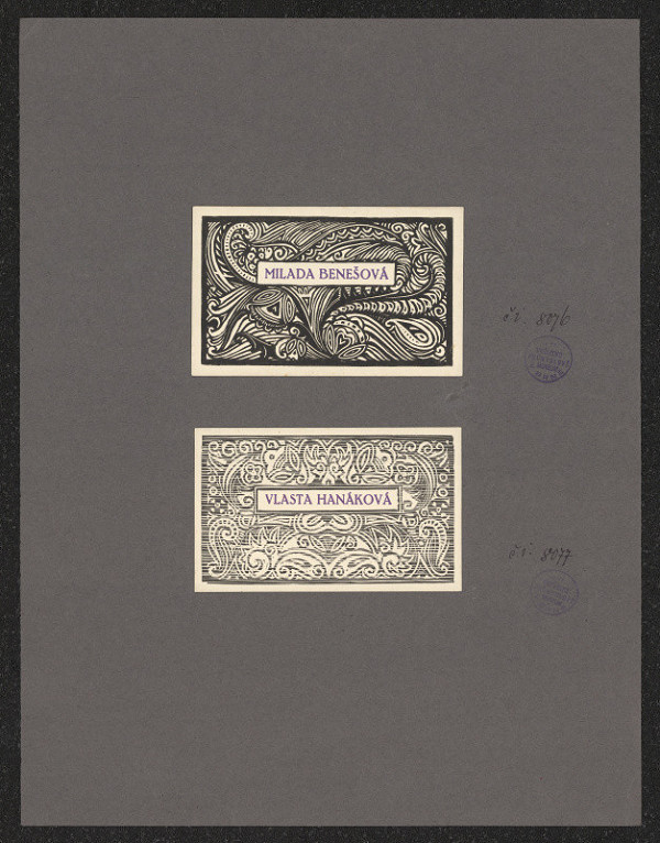 Josef Hodek – Vlasta Hanáková 