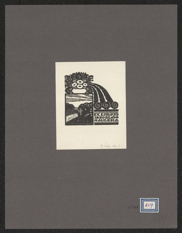 Bohumír Čáp – Exlibris Jaroslava Maulera 