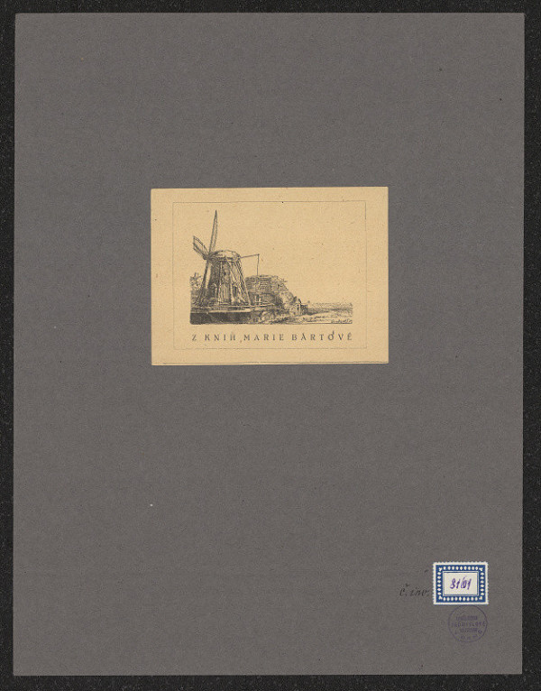 neznámý – Mar. Bártová 