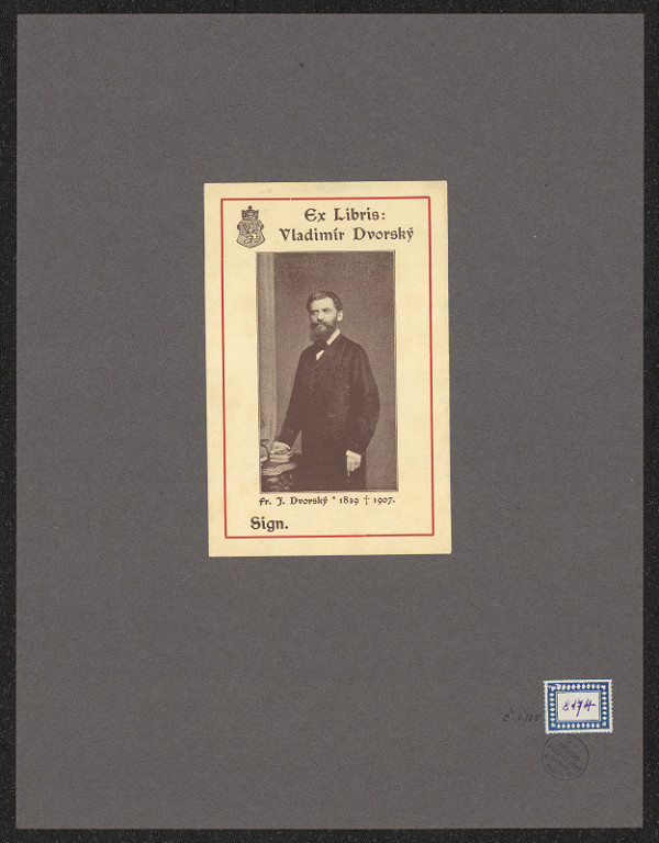 neznámý – Vlad. Dvorský 