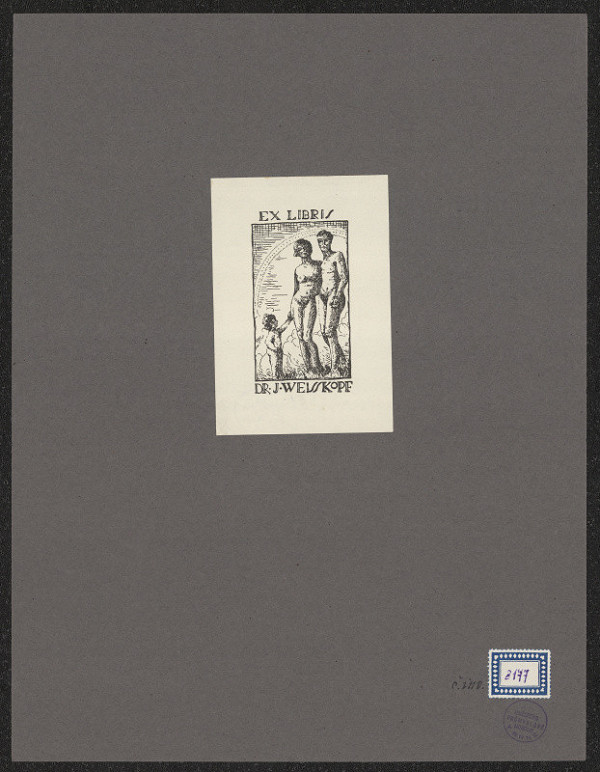 neznámý – Dr. J. Weisskopf 