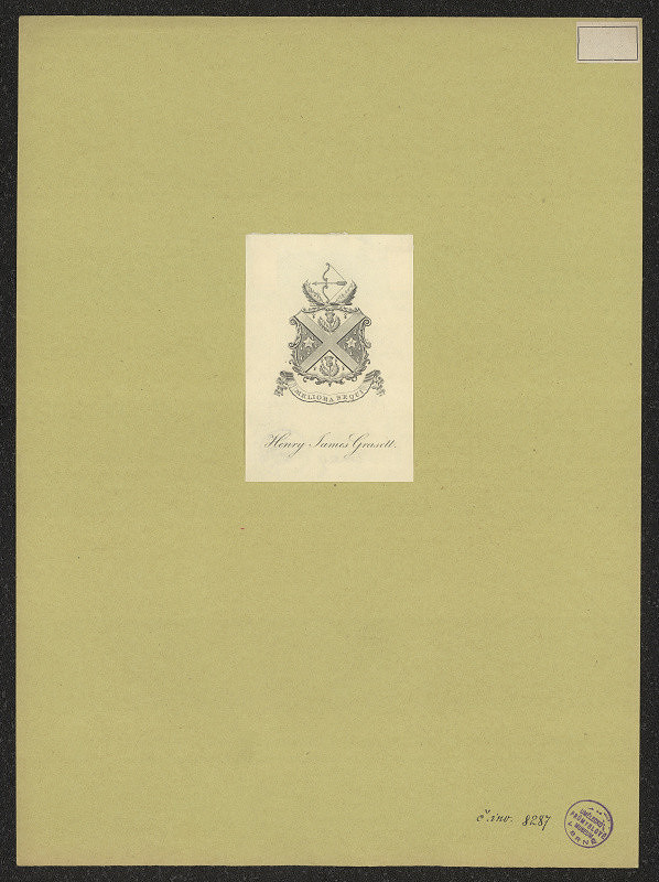 neznámý – Henry James Grasett 