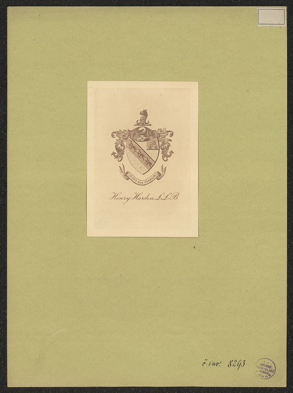 neznámý – Henry Harden 