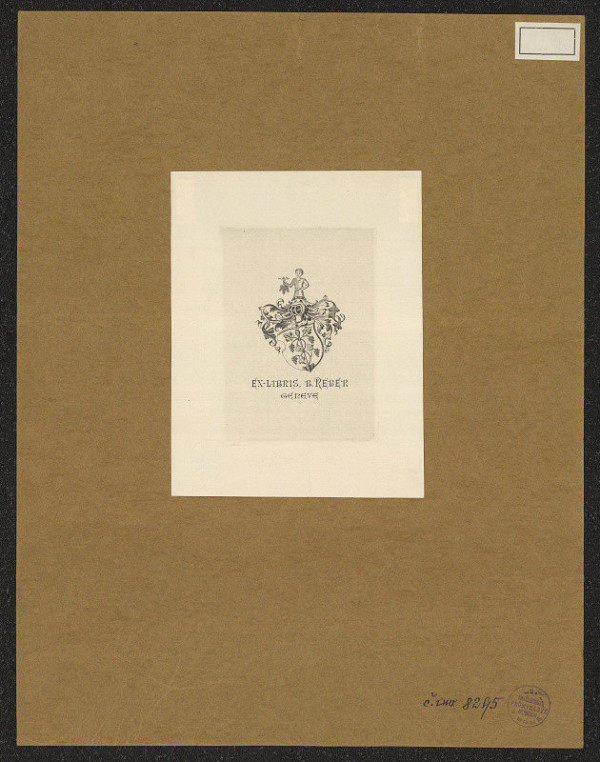 neznámý – R. Reber 