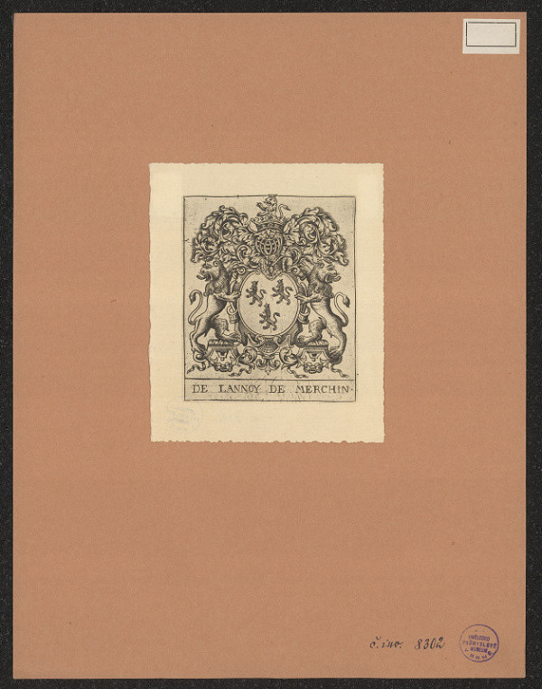 neznámý – De Lannoy de Merchon 