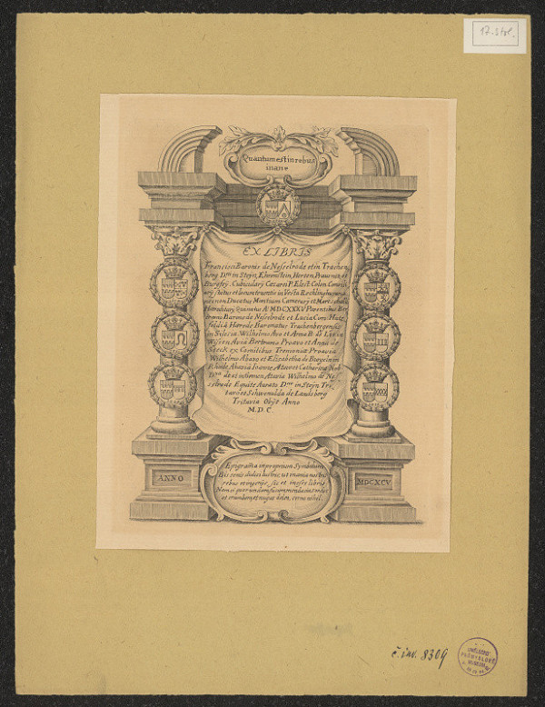 neznámý – Baron Fr. De Nesselrode 