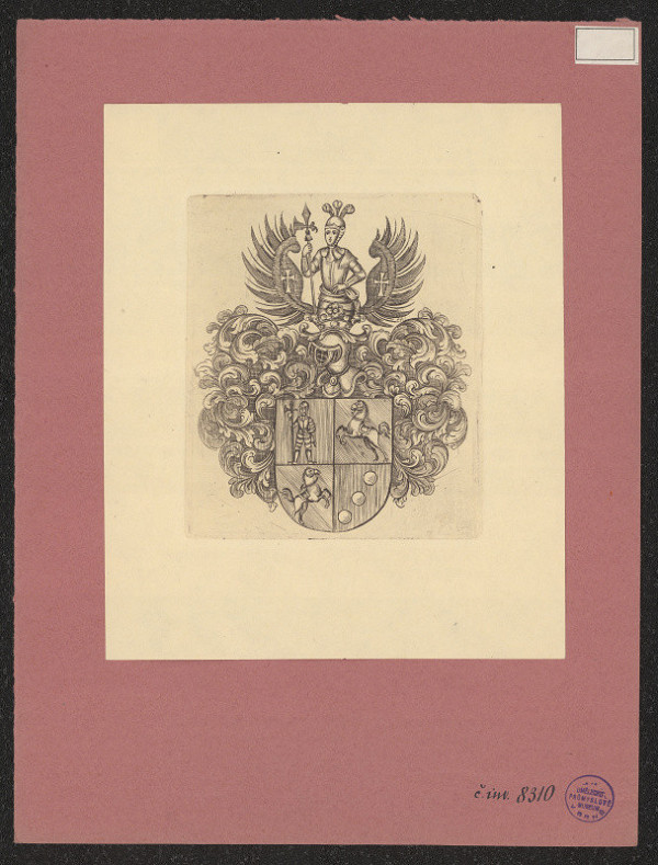 neznámý – exlibris erb 
