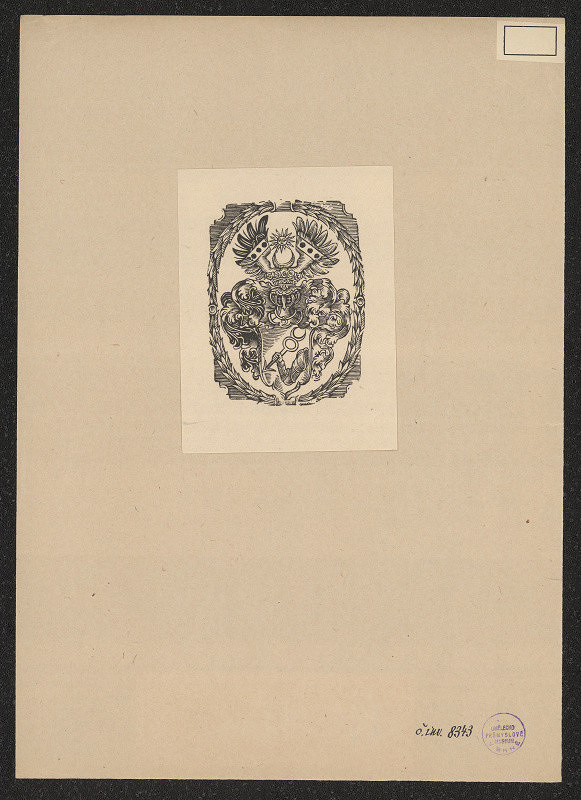 neznámý – exlibris 