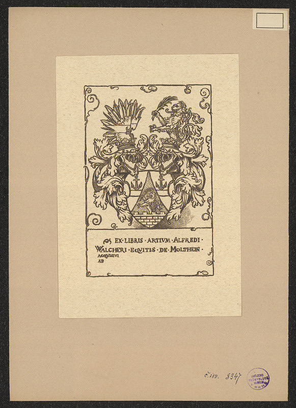 neznámý – Alfr. Walcher von Molthein 
