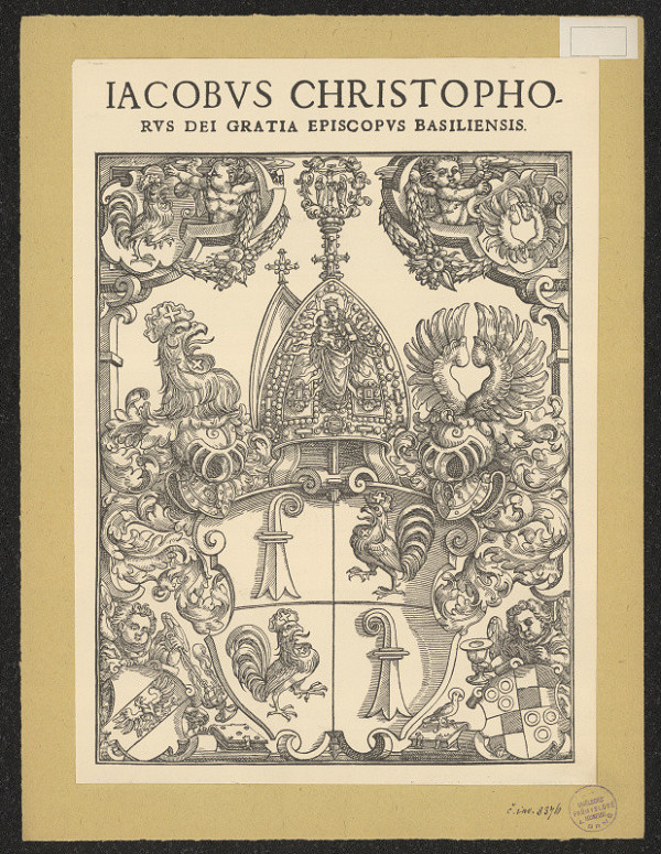 neznámý – Jacob Christoph. Blarer v. Wartensee 