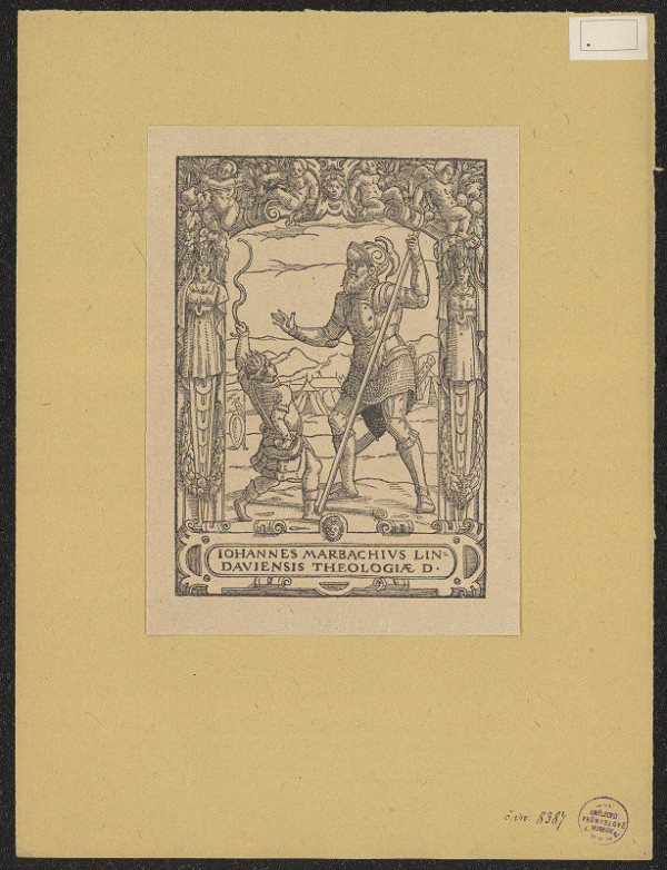 neznámý – Theol. dr. Joh. Marbach v. Lindau 