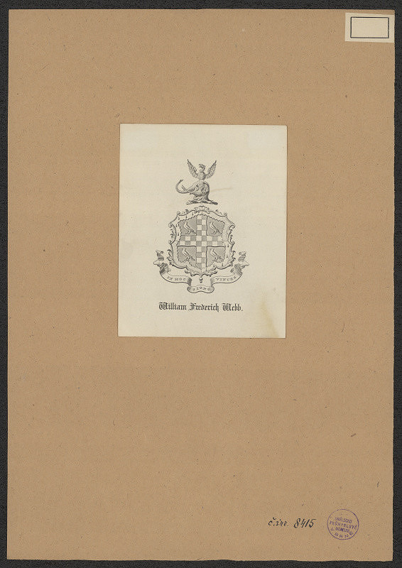 neznámý – William Frederick Webb 