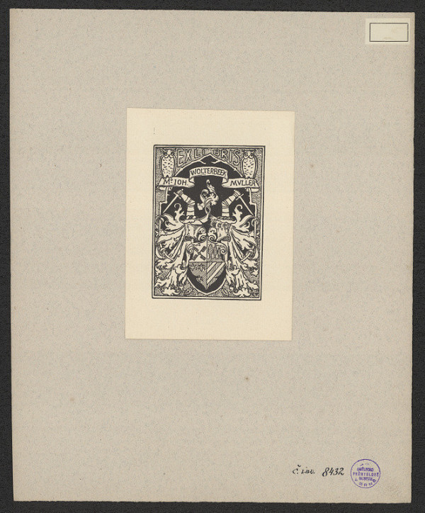 neznámý – Mr. Ioh. Wolterbeek Muller 