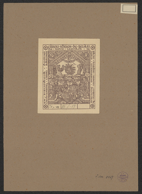 neznámý – Caroli Khuen de Belasi 