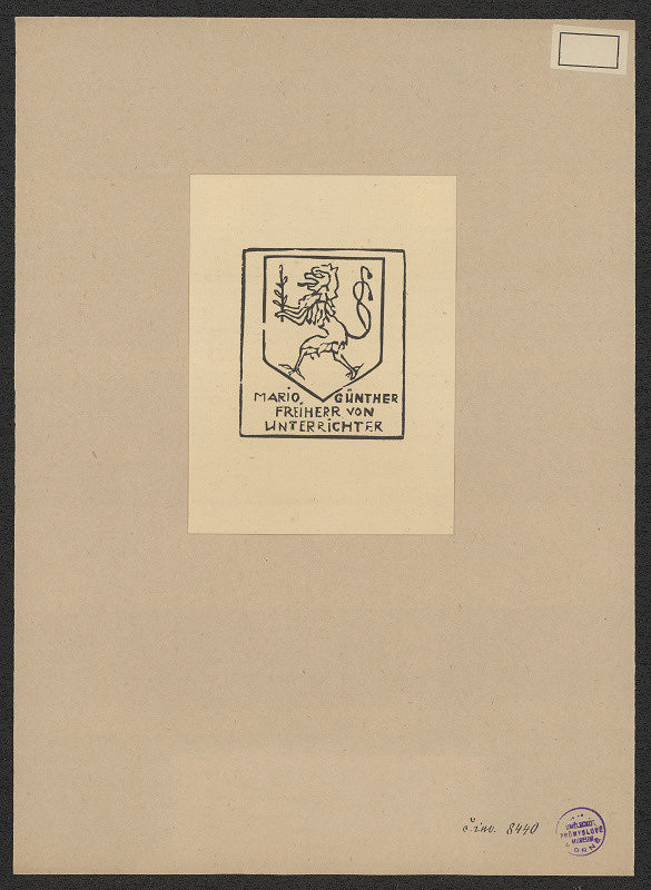 neznámý – Freiherr Mario Günther 