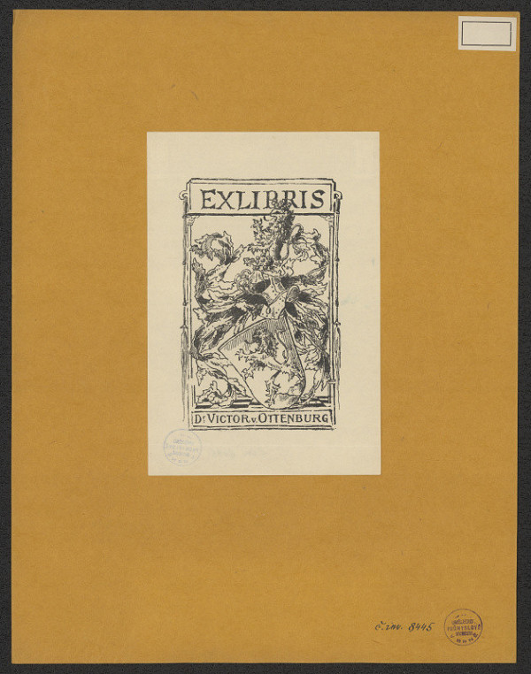 neznámý – Dr. Victor v. Ottenburg 