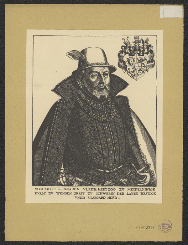 neznámý – Ulrich Herzog zu Mecklenburg 